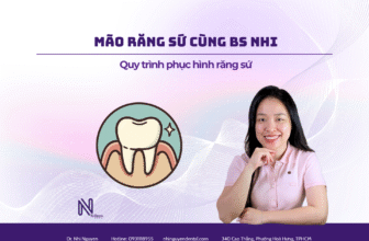 Phục hình răng sứ cùng BS Nhi