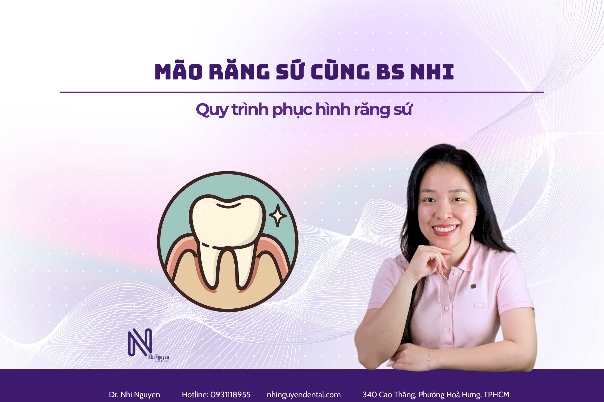 Phục hình răng sứ cùng BS Nhi